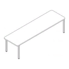 Банкетка жесткая БЖ-3-т25