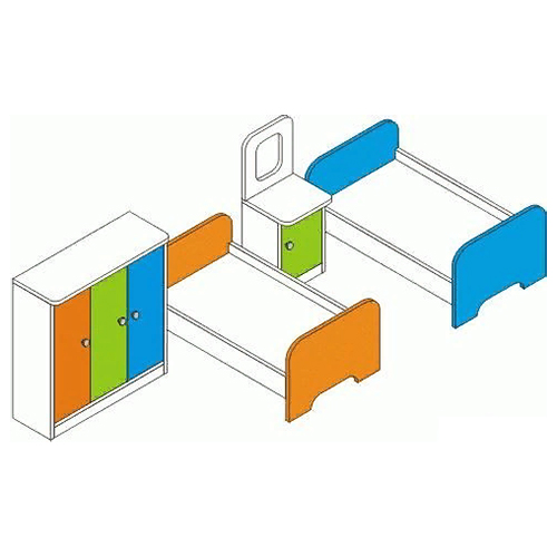 Спальня игровая МИ-17
