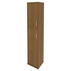 Шкаф высокий узкий левый (1 средняя дверь ЛДСП, 1 низкая дверь ЛДСП) А.СУ-1.8 Л