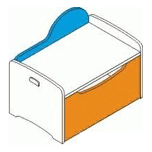 Сундук для игрушек СИ-3