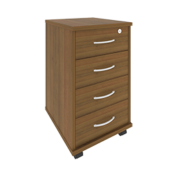 Тумба подкатная (4 ящика, с замком) А.ТМ-4