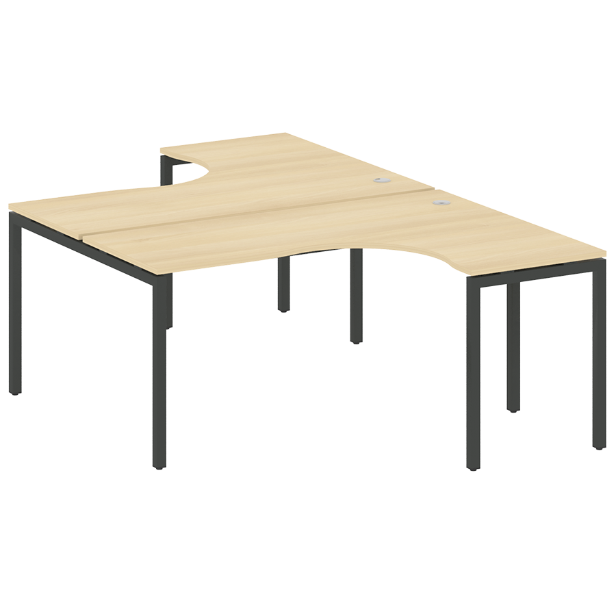 Рабочая станция криволинейная на металлокаркасе 40.РАС-СА-2.4