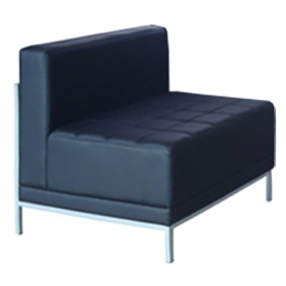 Одноместная секция без подлокотников Вебер