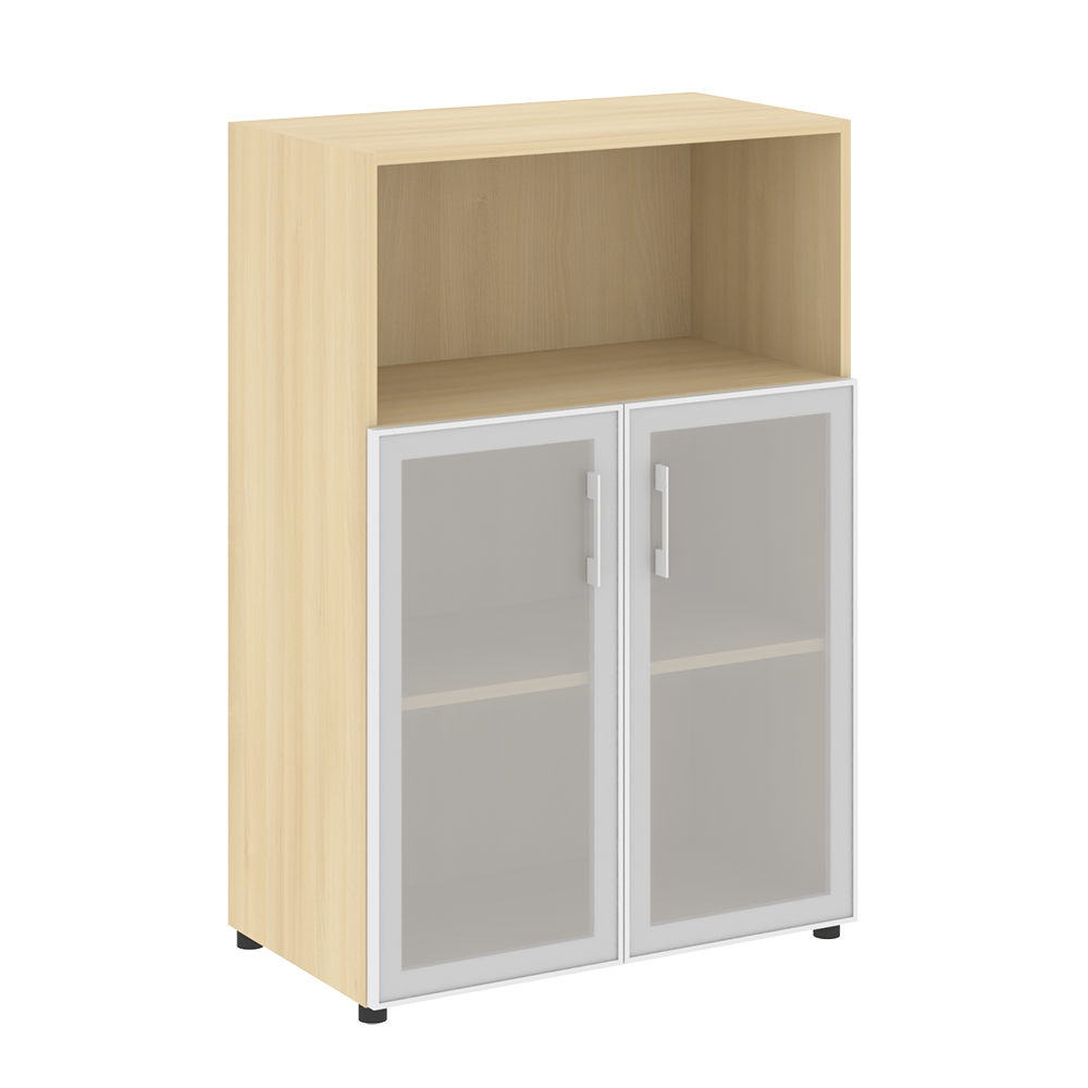 Шкаф средний широкий (стекло в раме) LT.ST-2.2 R