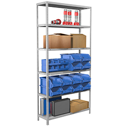 СТЕЛЛАЖ МЕТАЛЛИЧЕСКИЙ MS STANDART 200/100X40/6