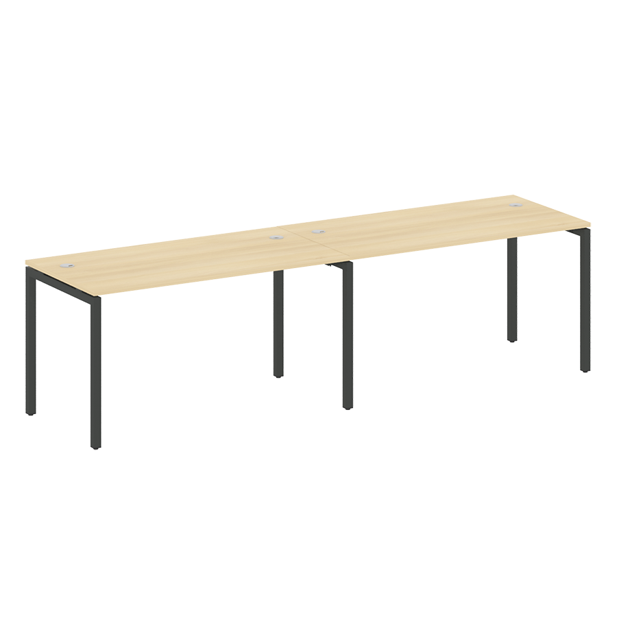 Рабочая станция на 2 места на металлокаркасе 40.СМ-2.3