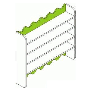 Полка навесная ПН-3