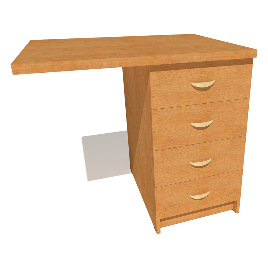 Тумба офисная МО-501/12.4 левая