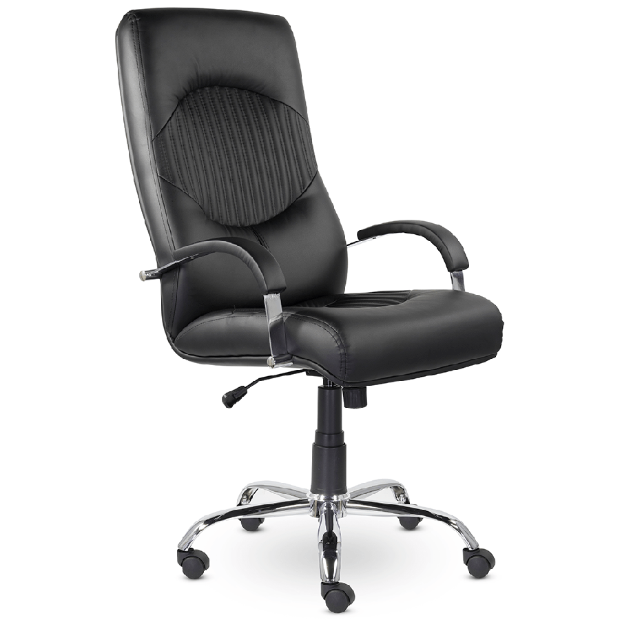 Кресло руководителя Гермес В хром