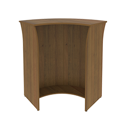 Стойка угловая (радиусный элемент - ХДФ) А.РС-5 ХДФ