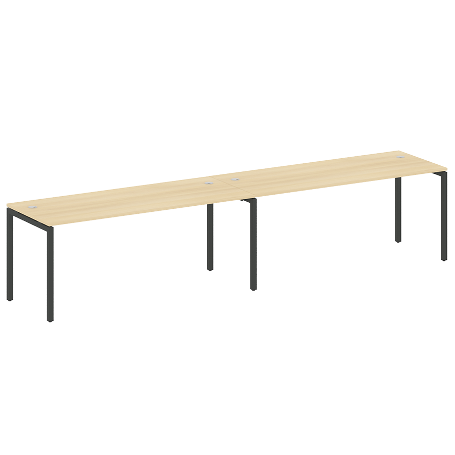 Рабочая станция на 2 места на металлокаркасе 40.СМ-2.5