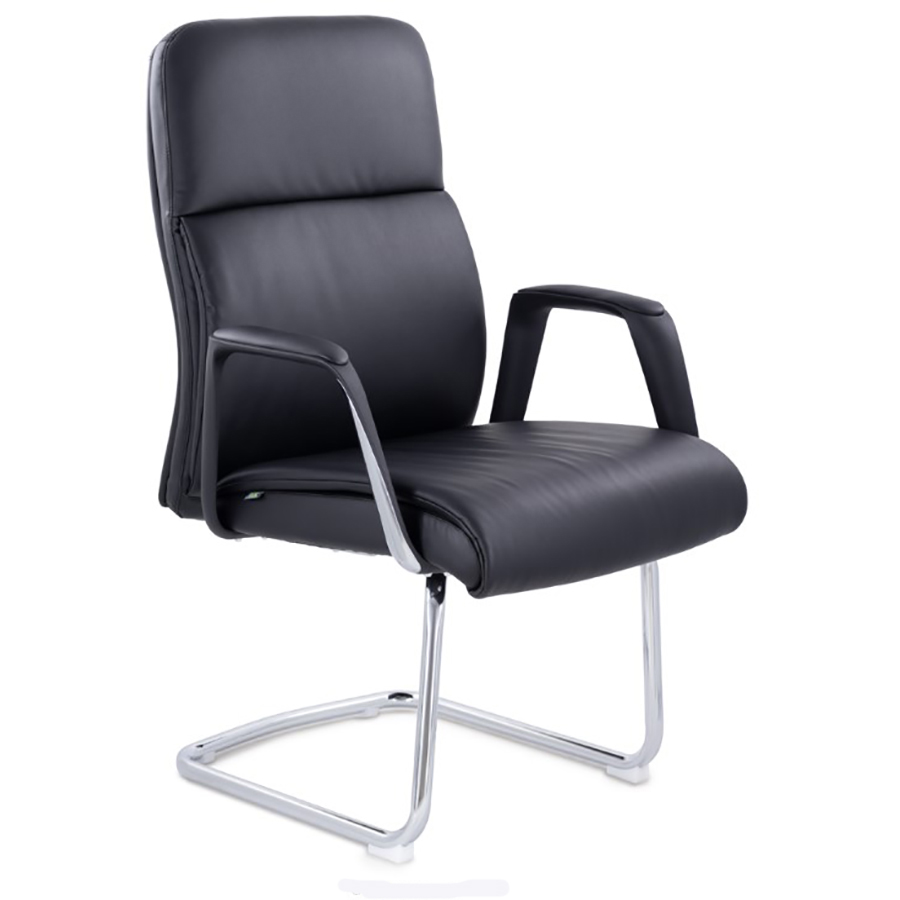 Кресло для конференций Онтарио М-405 (на полозьях) пластик/хром