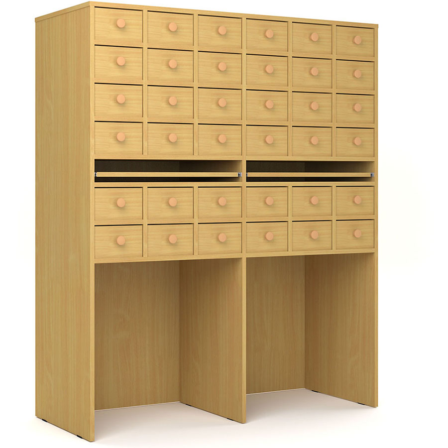 Шкаф картотечный 3-секционный Лц.ШдК-36