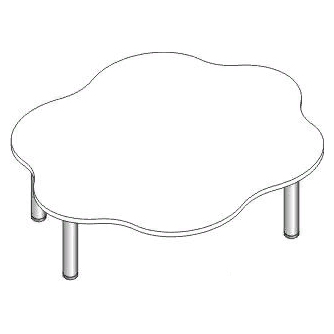 Стол детский регулируемый СДРф-12