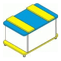 Сундук для игрушек СИ-1