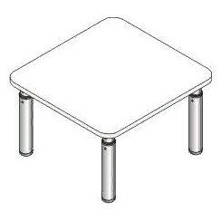 Стол детский регулируемый СДР-6.3-МДФ