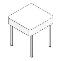 Банкетка мягкая БП-1-т25