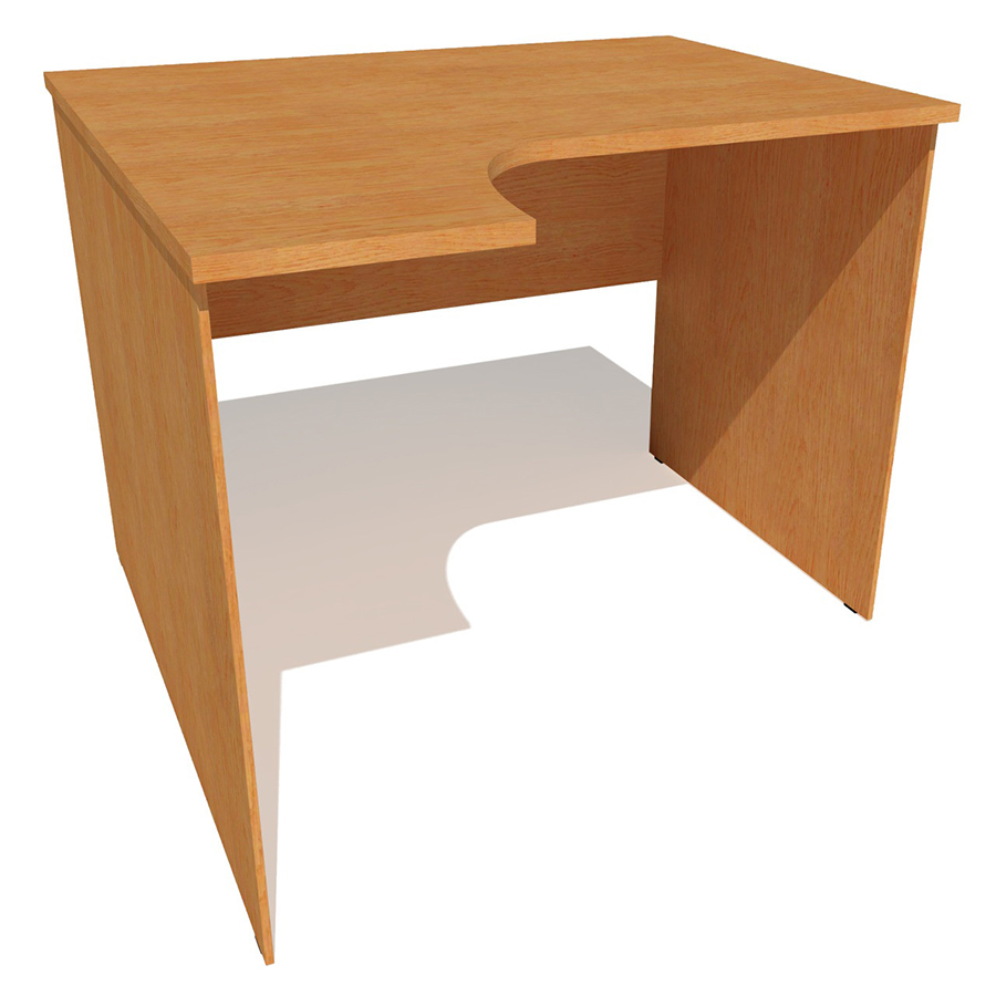 Стол офисный письменный с радиусом МО-501/1.10 правый