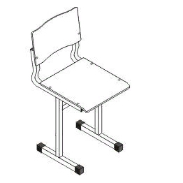 Стул детский СН-1-т15