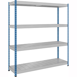 СТЕЛЛАЖ SB 200X183X51/4 C ОЦИНКОВАННЫМ НАСТИЛОМ