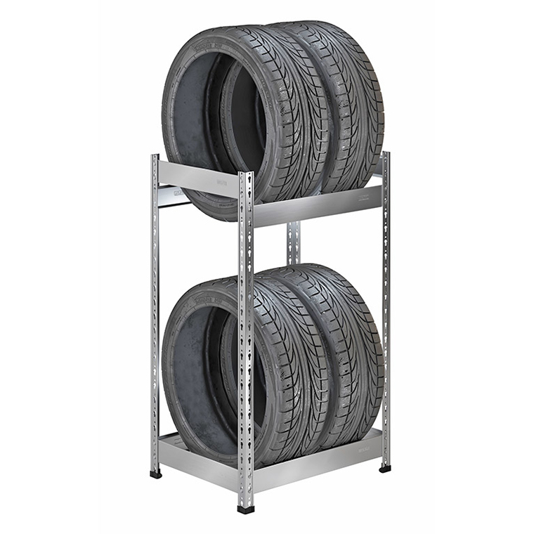 Стеллаж SB 1153х688х525 для хранения 4 шин оцинкованный