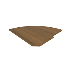 Полка для стойки угловой (завершающий элемент) А.РС-5.2