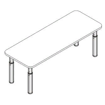 Стол детский регулируемый СДР-12-МДФ