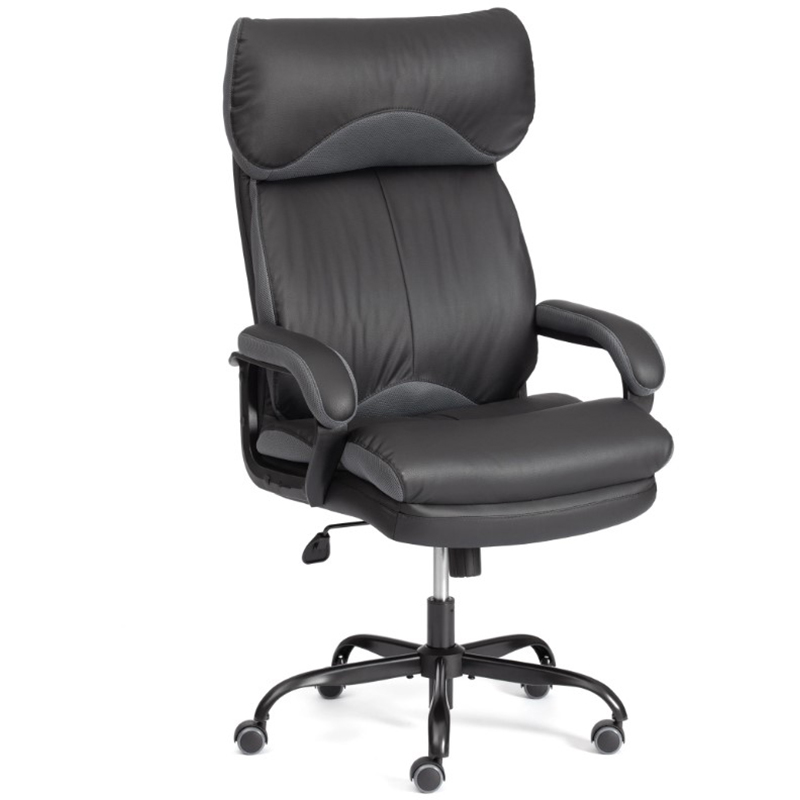 Кресло Дюк МеталБл (Duke metal BL) (экокожа)