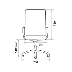 Размеры упаковки кресла MINISTER