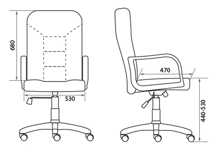 Размеры упаковки кресла Twist
