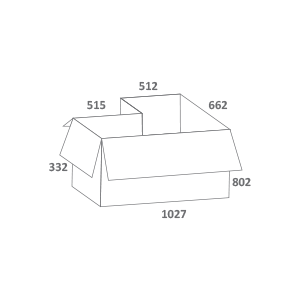 Размеры упаковки Кресла CHAIRMAN 405