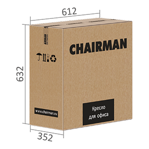 Размеры упаковки CHAIRMAN 696