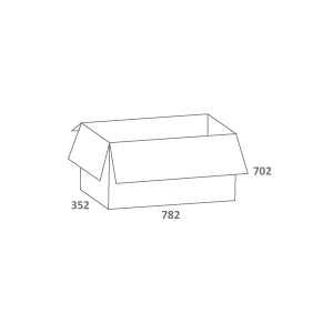 Размеры упаковки Кресла CHAIRMAN 668LT