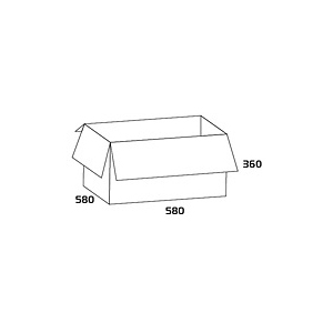 Размеры упаковки CHAIRMAN 681
