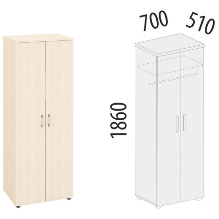 Гардероб двухдверный 40.33