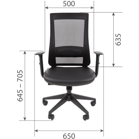 Кресло CHAIRMAN 500 ЛТ (LT) ЭКО БП