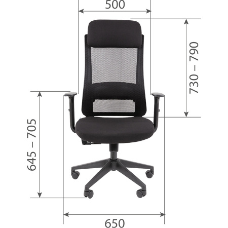 Кресло CHAIRMAN 500 ЛТ (LT) ТВ (TW)