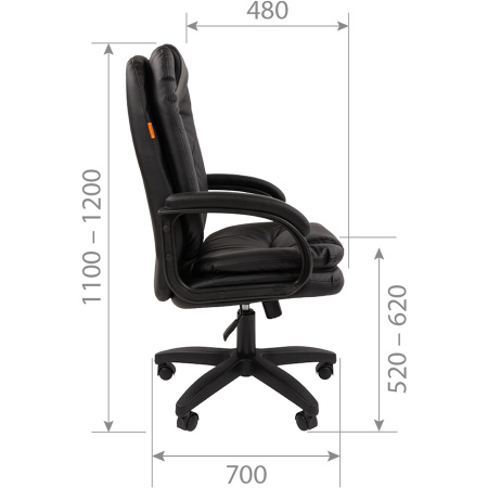 Кресло офисное CHAIRMAN 668 ЛТ (LT)