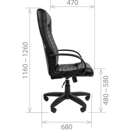 Кресло руководителя CHAIRMAN 480 ЛТ (LT)