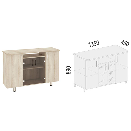 Тумба Лидер 84.07