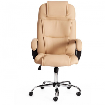 Кресло Бергамо хром (Bergamo) (22) (экокожа)