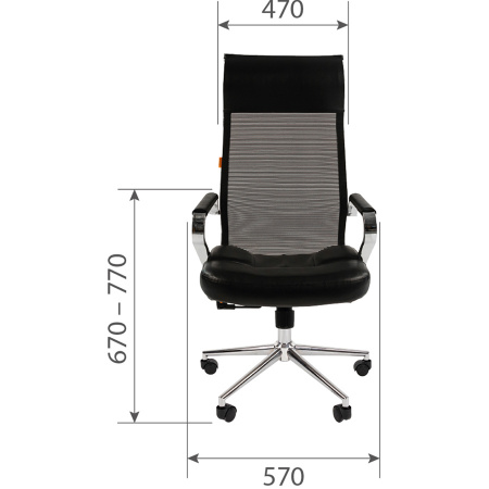 Кресло офисное CHAIRMAN 700 Сетка