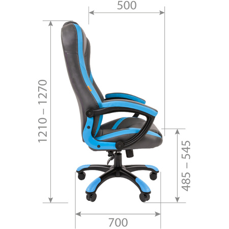 Геймерское кресло CHAIRMAN ДРАЙВ (GAME) 22