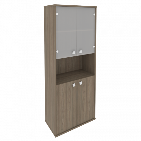 Шкаф высокий широкий (стекло) Л.СТ-1.4