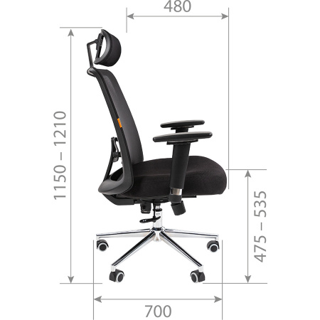 Кресло руководителя CHAIRMAN 535 ЛЮКС (LUX)