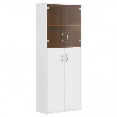 Шкаф высокий со стеклом СТ-1.7