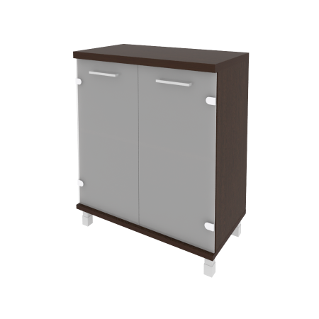 Шкаф низкий широкий (стекло) KST-3.2