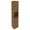 Шкаф высокий узкий правый (2 низкие двери ЛДСП) А.СУ-1.5 П