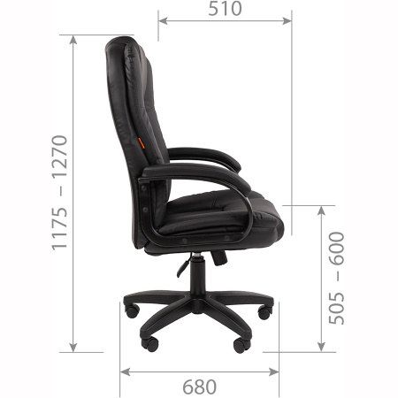 Кресло руководителя CHAIRMAN 600 ЛТ (LT)