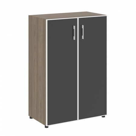 Шкаф средний широкий (стекло лакобель в раме) LT.ST-2.4 R